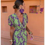 Nola | Colorful Summer Print Dress