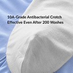2 Pack Men's Seamless Comfort Breathable Anti-Chafing & Antibacterial Boxers Briefs