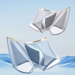 4 Pack Men's Quick-Drying & Comfortable Antibacterial Ice Silk Trunks