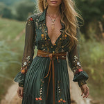 Toby | Bohemian Floral Maxi Dress