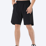 Men’s Relaxed Monochromatic Sport Shorts