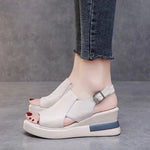 Deloria™ | Orthopedic Wedge Slingback Sandals
