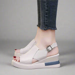 Deloria™ | Orthopedic Wedge Slingback Sandals