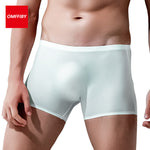 3 Pack Cool Trackless Thin Pouch Men's Trunks