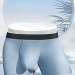 Men's Cooling Separate Pouch Boxer Briefs Dual Pouch Underwear