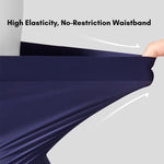 2 Pack Men's Ice Silk Anti-Chafing Quick-Dry Seamless Midway Briefs