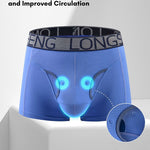 Men's Sexy Breathable Elastic Separated Pouch Trunks