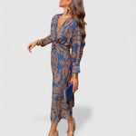 Aubrey | Women’s Wedding Guest A-Line Maxi Dress