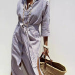 Jennica | Casual Striped Dress