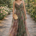 Keira | Floral Sleeveless Maxi Dress