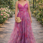 Keira | Floral Sleeveless Maxi Dress