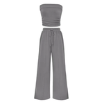 SOLVEIG™ – Relaxed Ribbed Knit Crop Set