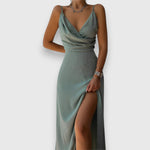RONA™ – Sophisticated Slit Maxi Dress