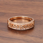 Graceful Infinity Zirconia Ring