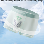 3 Pack Men's Thin Bare-Skin Seamless Ice Silk Moisture-Resistant Trunks