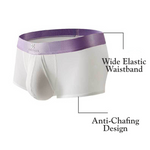 3 Pack Men's Supportive Pouch Lightweight Antibacterial Cooling Trunks