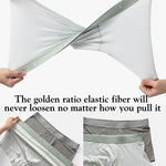 3 Pack Men's Comfy Waistband Anti-Chafing Supportive Pouch Trunks