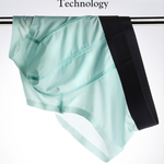 4 Pack Men's Moisture-Wicking Ice Silk Breathable Stretch Fit Trunks