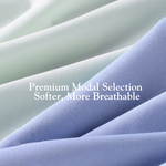 2 Pack Men's Ultra-Soft Modal Seamless Odor-Control Antibacterial Trunks