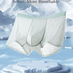 3 Pack Men's Lightweight & Airy Seamless Comfort Ice Silk Trunks