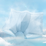 4 Pack Men's Seamless Cooling Ice Silk Antibacterial Mid-Rise Trunks