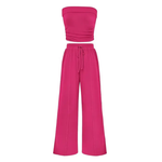 SOLVEIG™ – Relaxed Ribbed Knit Crop Set
