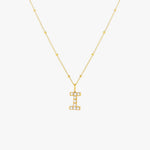 Pearl Initial Pendant Necklace