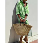Skylar | Striped Shirt Dress