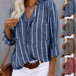 Morgan | Striped Casual Blouse