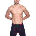 Men’s Soft Cotton Boxer Briefs With Open Fly