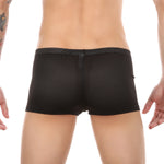 Men's Big Pouch U-convex Breathable Mesh Trunks