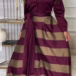CALISTA™ - Satin Stripe Dress