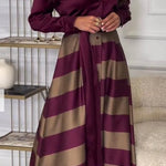 CALISTA™ - Satin Stripe Dress