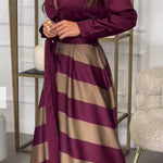 CALISTA™ - Satin Stripe Dress