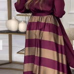 CALISTA™ - Satin Stripe Dress
