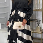 CALISTA™ - Satin Stripe Dress