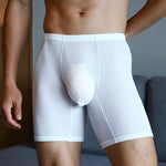 3 Pack Men's Anti-chafing Waffle Boxer Briefs