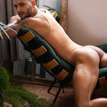 Men's Sexy Mesh Wrestling Singlet Bodysuit