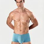 2 Pack Premium Cotton Double-Layered Gusset Breathable U-Pouch Trunks