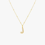 Pearl Initial Pendant Necklace