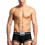 Men's Breathable Mesh Line Trunks with Fly