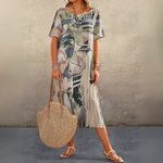 Misty | Floral Swing Dress