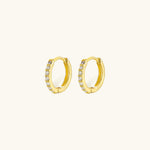 Elegant Huggie Gold Earrings