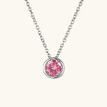 Radiant Gemstone Gold Chain