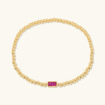 Radiant Gemstone Bracelet