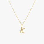 Pearl Initial Pendant Necklace