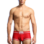 Men's Breathable Mesh Line Trunks with Fly