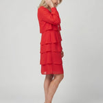 Mia | Clean Layered Knee Length Dress