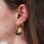 Jolie Earrings Natural Stone Stainless Steel