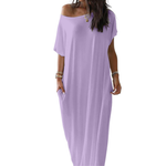 JOSIE™ – Soft Batwing Sleeve Loungewear Dress